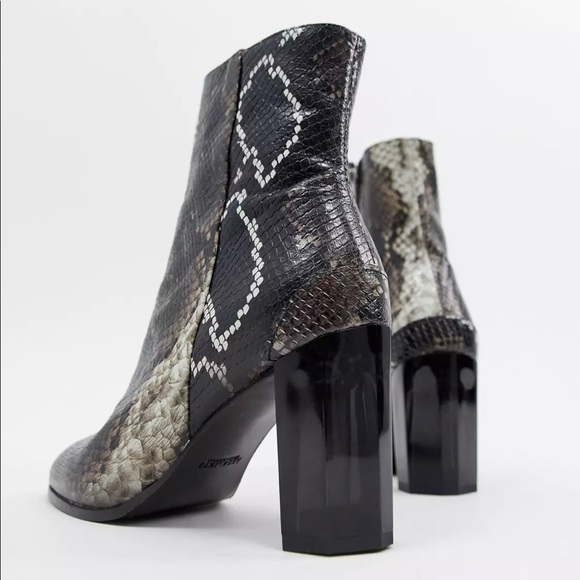Allsaints Roka faux snakeskin boots - Picture 5 of 10